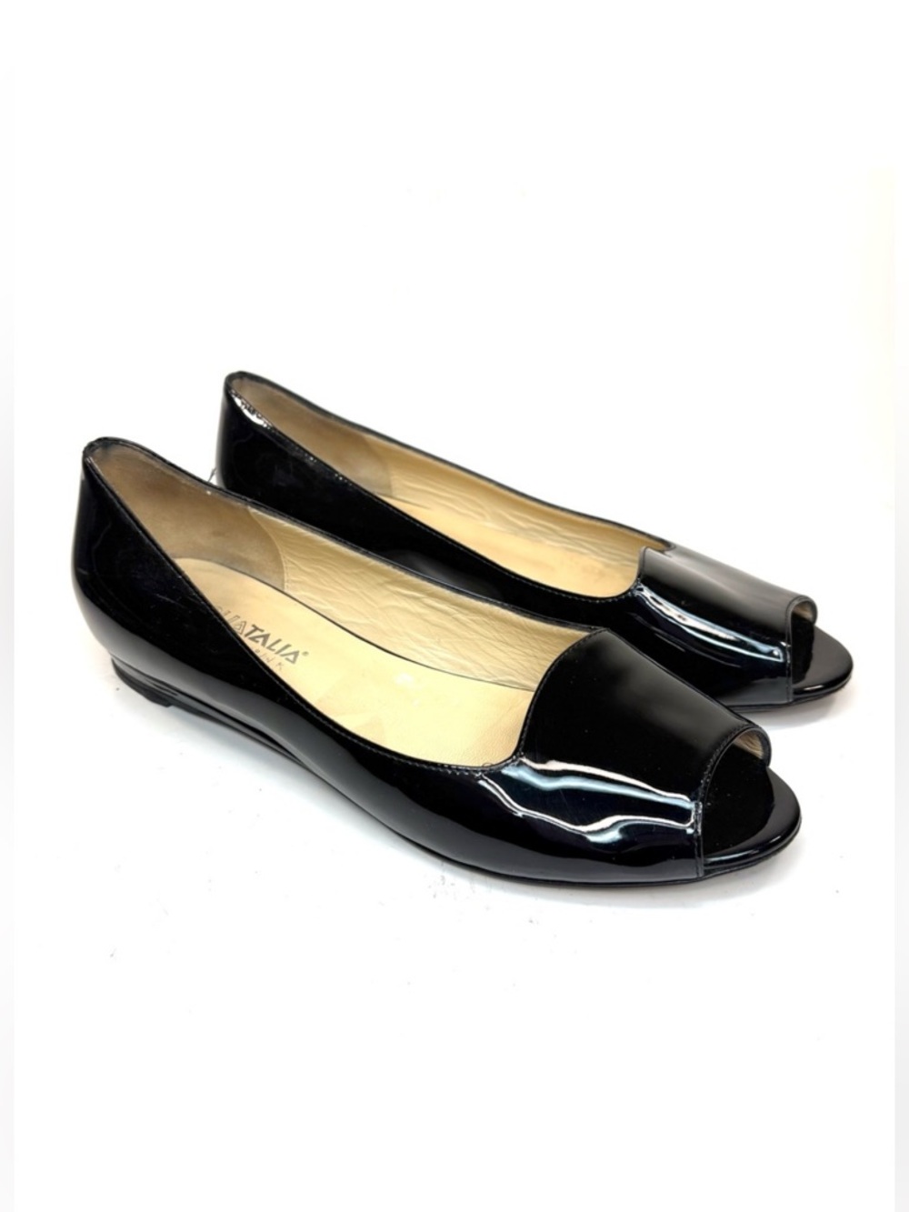 Aquatalia Patent Leather Winnie Wedges | 6